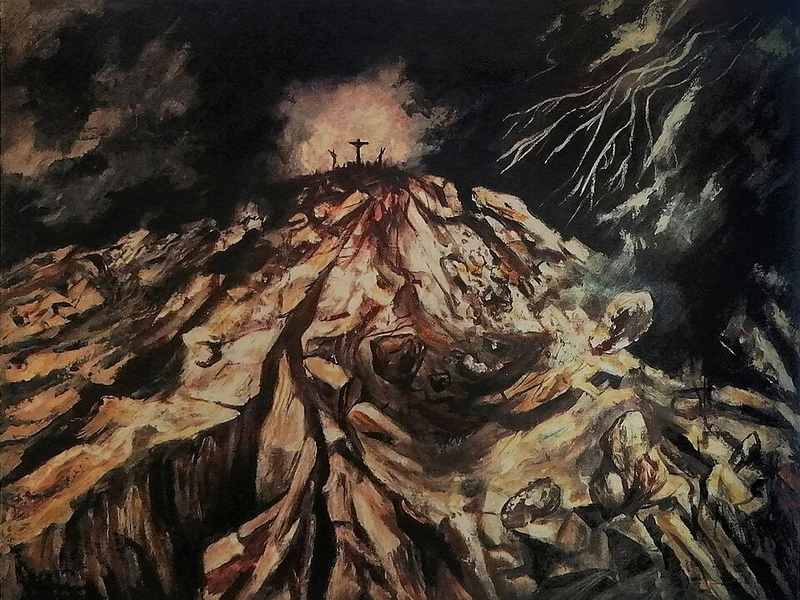 1883-José Clemente Orozco - Il Gólgota